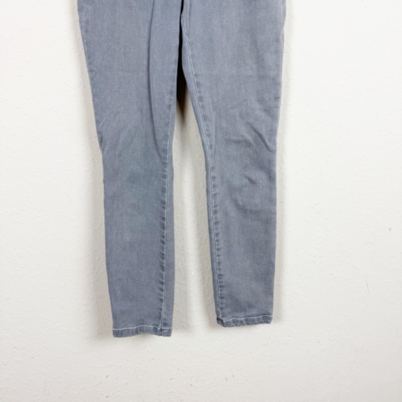 Sezane Clara Trousers Gray Denim Pants Size 34 - Picture 3 of 6